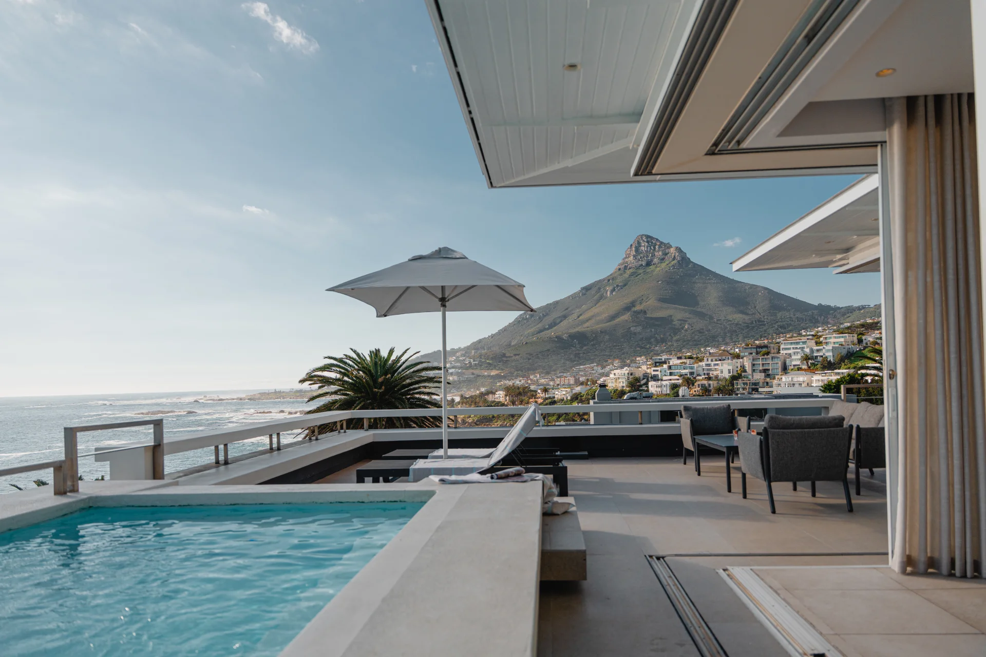 Sapphire Tide Penthouse By Bliss Collection - View of Lions Head from Camps Bay