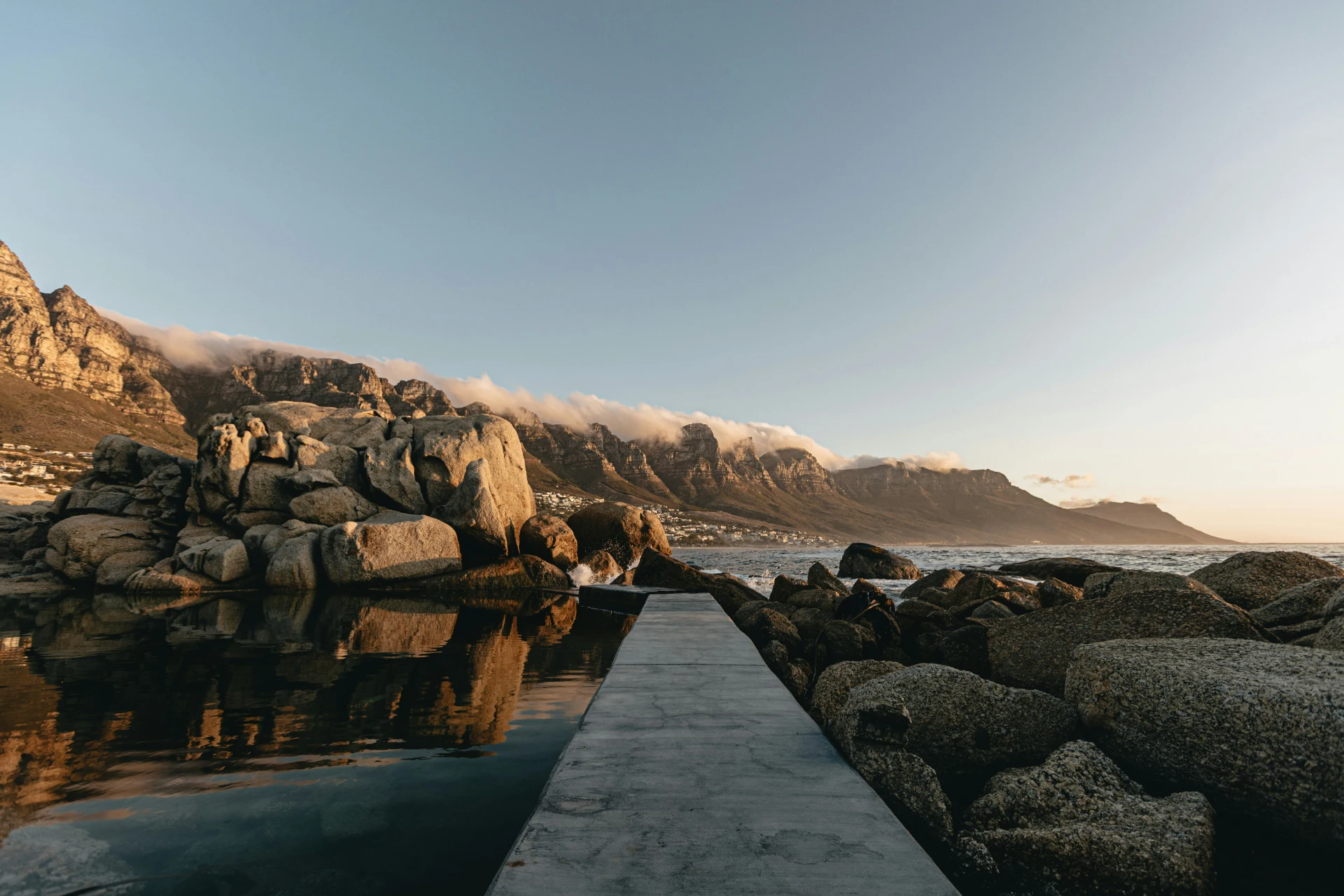 Maiden's Cove tidal pools between Camps Bay and Clifton